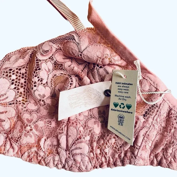 Free People Pink Lace Bra - Picture 6 of 9